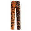 Women Drawstring Waist Halloween Print Long Pants Relaxed Fit Casual Trousers for Seasonal Festive Wear