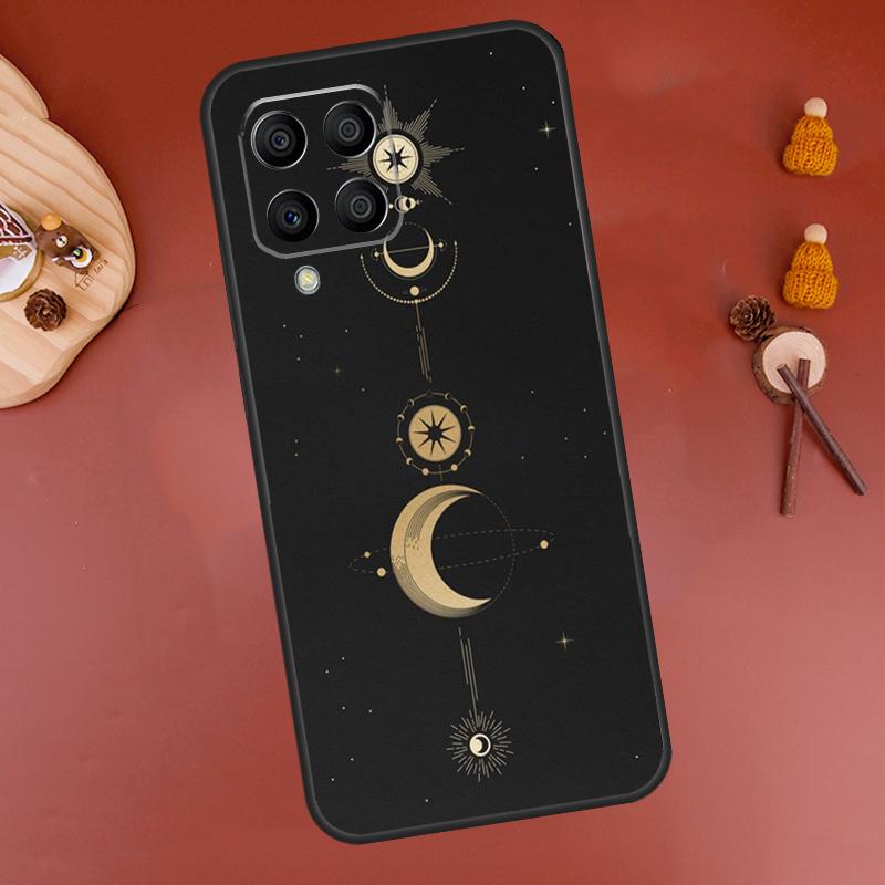 

Galaxy Moon Stars Phase Totem Art Case For Samsung Galaxy M35 M55 M15 M32 M16 M36 M56 M54 M23 M20 M52 M34 M14 M11 M31 M13 M53 Samsung M54
