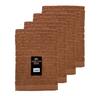 Bath Towel Set of Hotel Variety Color 60 X 120 4, Style, 5, Cm, Brown, BO801426-4