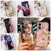 For Motorola Moto G85 5G XT2427-3 Case Butterfly Flower Soft Silicone Funda for MotoG85 Moto G 85 5G Protective Back Cover