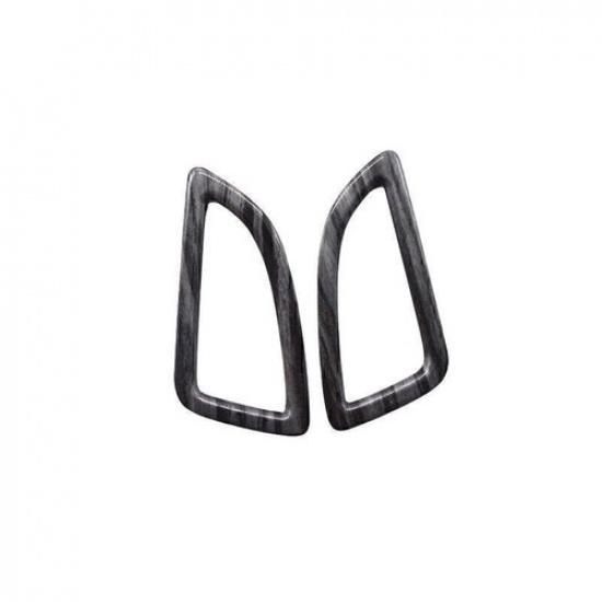 For Hyundai Elantra 2011-2016 Black Wood Grain Dash L&R AC Air Outlet Vent Trim