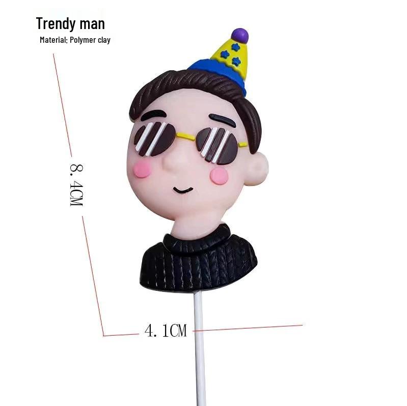 Godlike Dad Birthday Cake Decor: Mini Liquor Bottle Figurine and Plastic Drink Companion Accessories