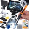 Service Kit,, 7-inch LCD Microscope, 80W Soldering Iron, 12-in-1, NanoZoom AX1200 ProSet