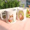 pa374-Design Mug 2p-If You're Happy, Meow 2