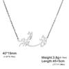 LIKGREAT Collier Pendentif Poème Persan Farsi Creux Vintage Acier Inoxydable Bijoux Cadeaux Pour Femmes Hommes