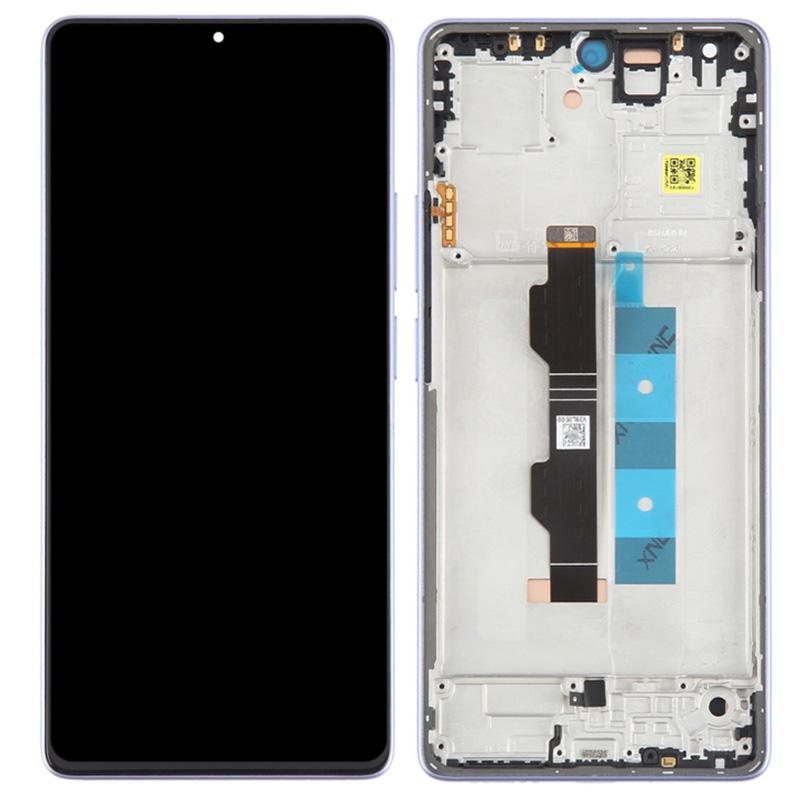 For Xiaomi Redmi Note 13 Pro 4G/Poco M6 Pro 4G OEM Grade S AMOLED Screen and Digitizer Assembly+Frame (Without Logo)