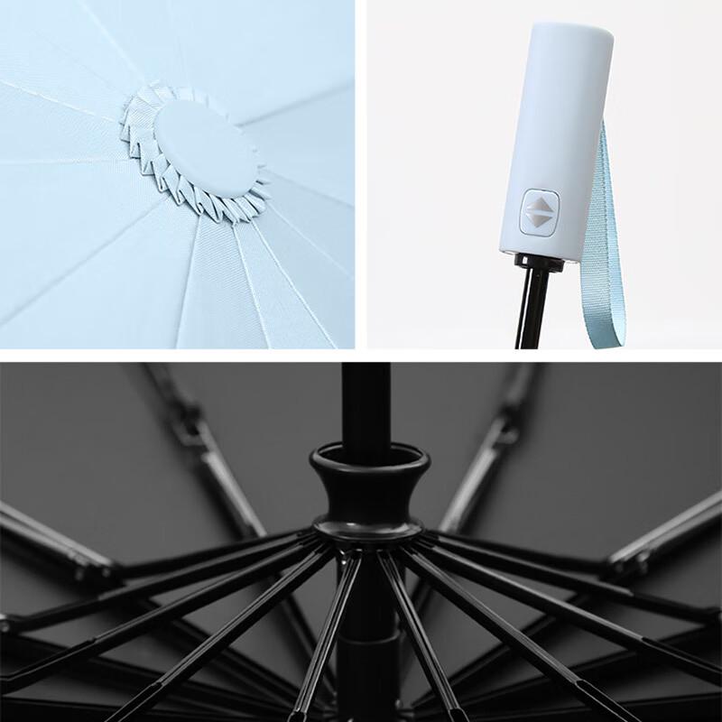 Automatic 12-Rib Folding UV Umbrella
