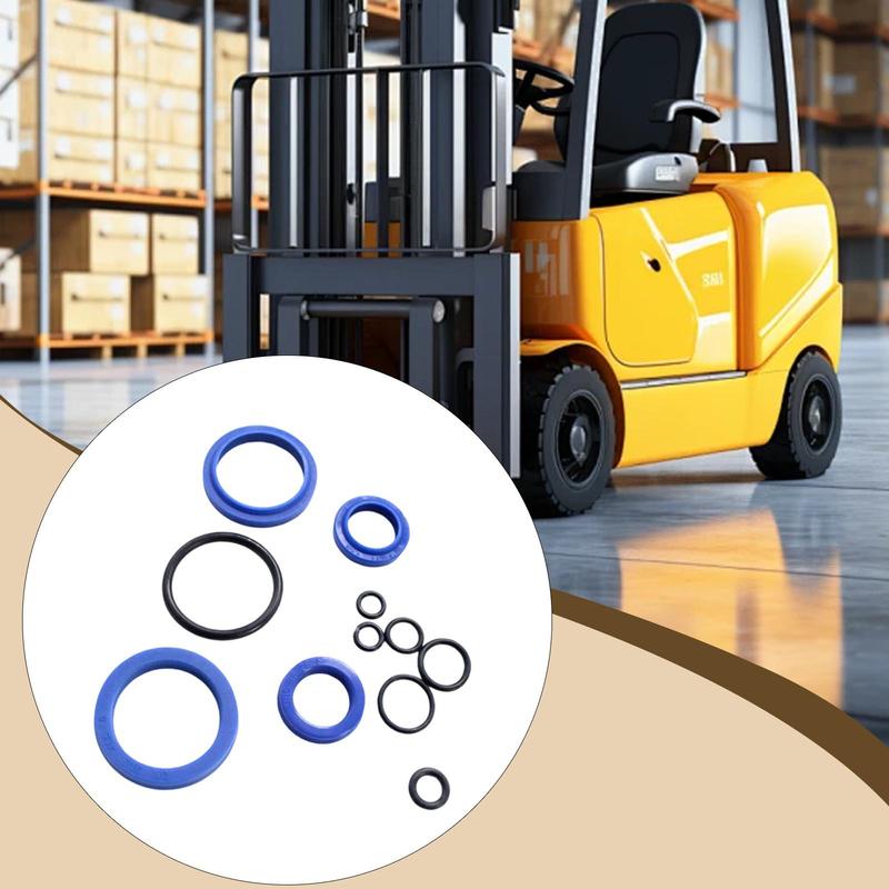 Manual Pallet Truck Oil Seal and O Ring Set Hydraulic Forklift Repair Kit Accessories for Easy Restoration