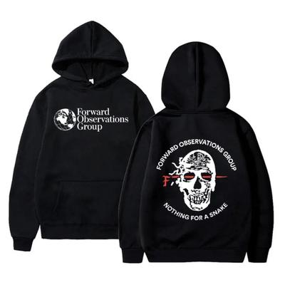 Forward Observations Group Niets voor een Slang FOG Grafische Hoodie Heren Dames Gothic Skelet Vintage Hoodies Streetwear