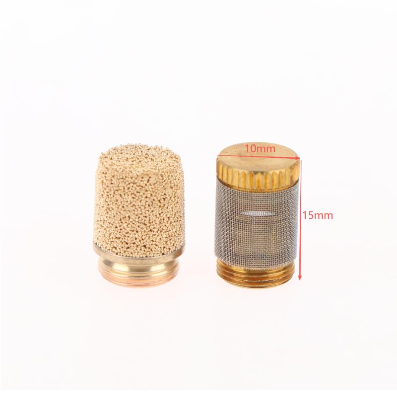 1/5Pcs Danfoss Fuel Injector Filter Copper Particle Filter Element Brass Burner Fuel Injector Accessories