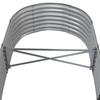 Raised Garden Bed Galvanized Steel 152 X 80 X 36 Cm Anthracite Grey