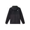 Nike Hooded Logo Print Zip Long Sleeve Breathable Running Jacket Men Jackets Black FZ9040-010