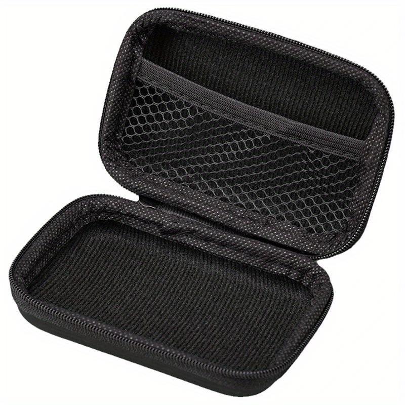 Black Storage Card Games Box Card Sleeves Board Game Tarot Three Kingdoms Poker Cards Protector Data Cable Bag Square Zipper Bag