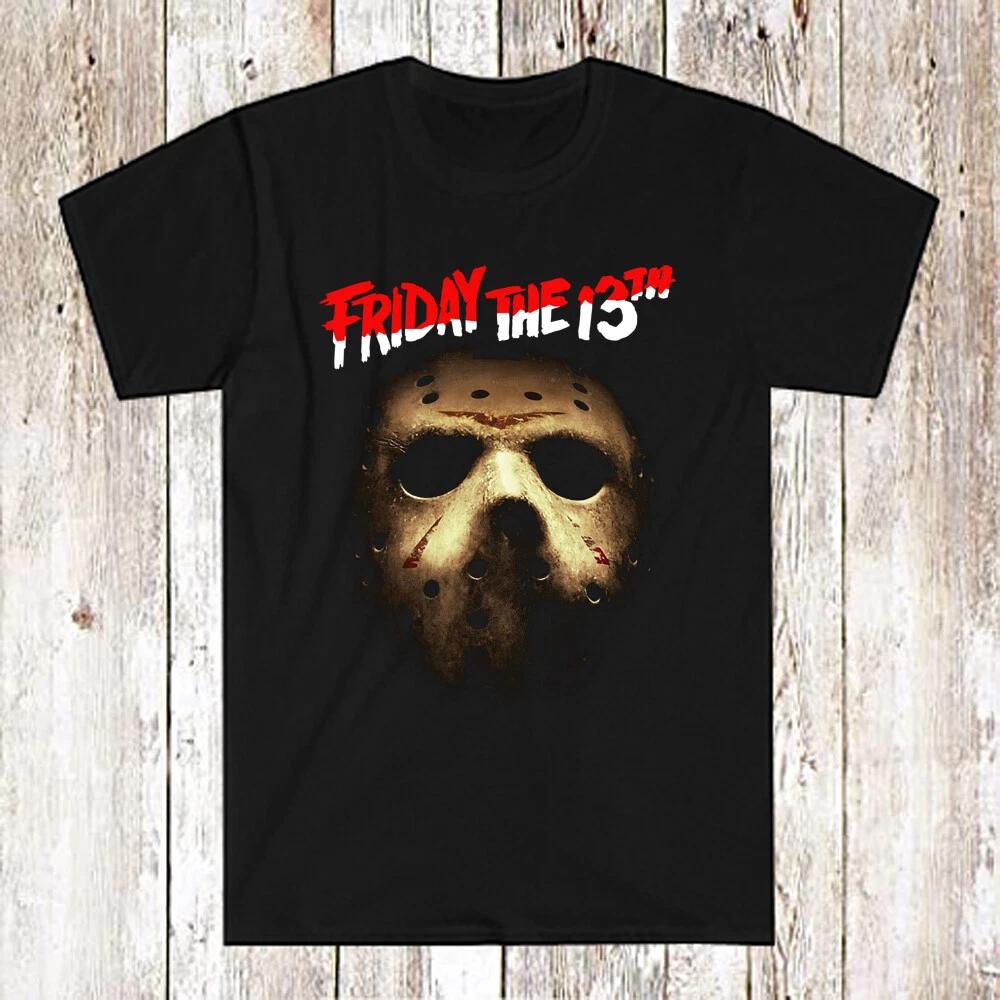 Jason Voorhest Friday The 13th Hockey Mask Men s Black Size S-5XL 2XL