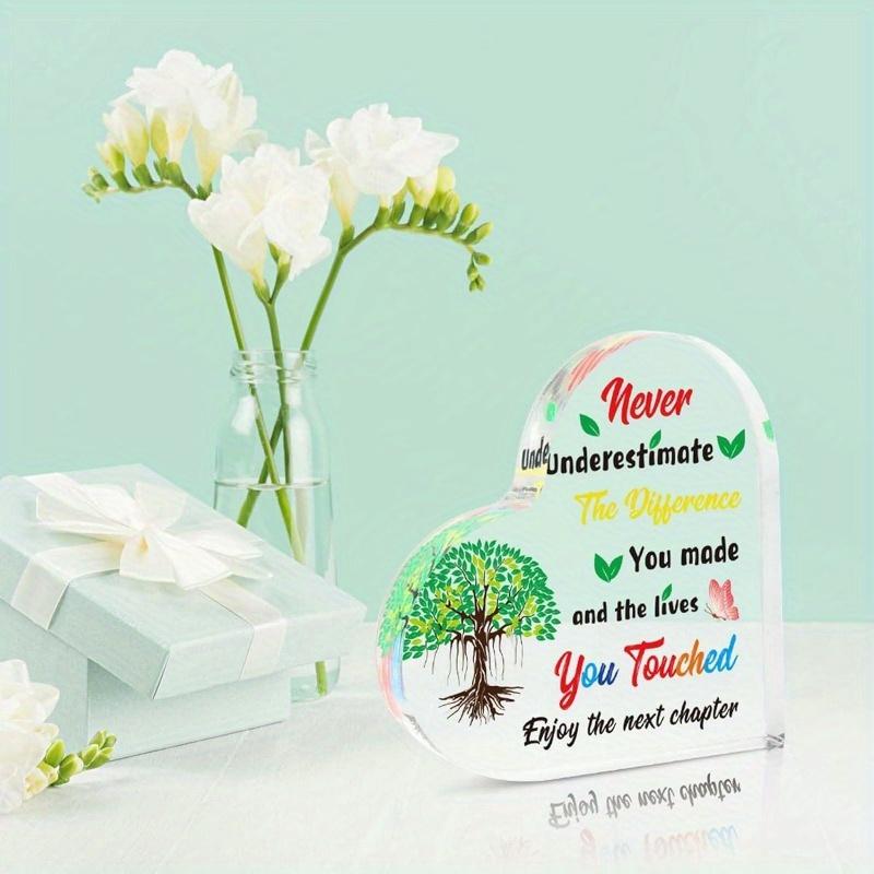 Heartfelt Colleague Plaque - Versatile Appreciation Gift for Professionals