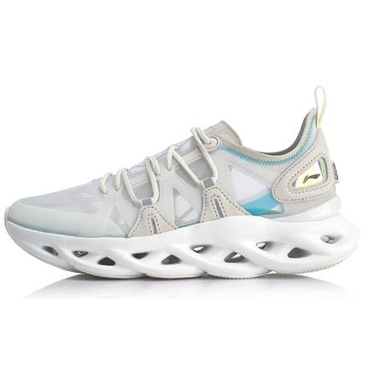 Li Ning Li Ning Arc Low Top Running Shoes Men's Pearl White ARHQ043-3