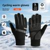 Thick Cycling Gloves Lock Buckle Warm Outdoor Gloves  Cycling Equipment