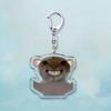 Beliebte Niedliche Katze Lustige Schlüsselanhänger für Zubehör Tasche Haustier Katzenliebhaber Meme Miau Schlüsselanhänger Ring Schmuck Fans Geschenke Schlüsselanhänger