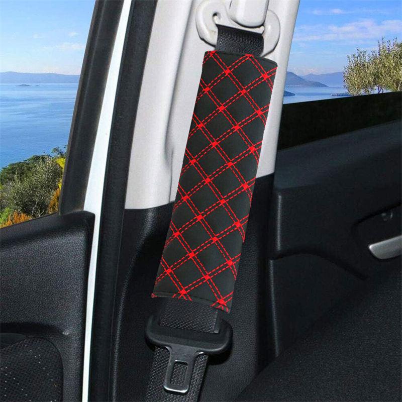 2pcs/Set Vehicle Car Seat Belt Pads Cover Shoulder Strap Cushion Mats Accessories