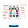 1Pcs Wireless Remote Led Strobe Decorative Light Rgb Colorful Vibration Sensing Warning Signal Light For Motorcycle Car