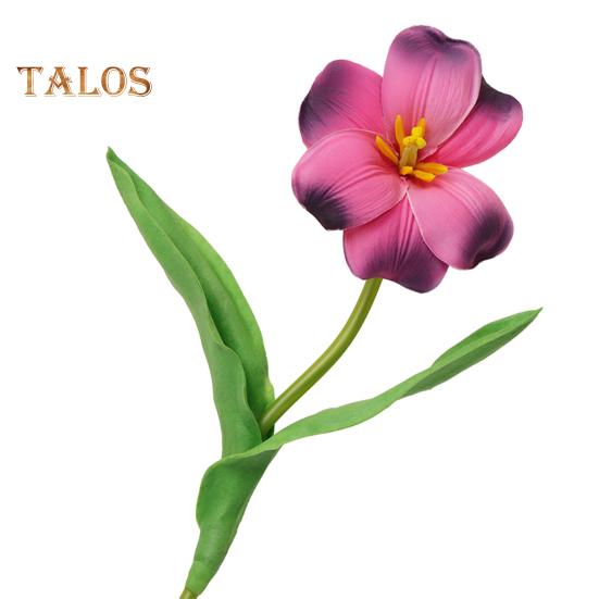 Simulated Tulips Bouquet Realistic Fake Flowers Home Decor Artificial Tulip Arrangement with Bendable Stems