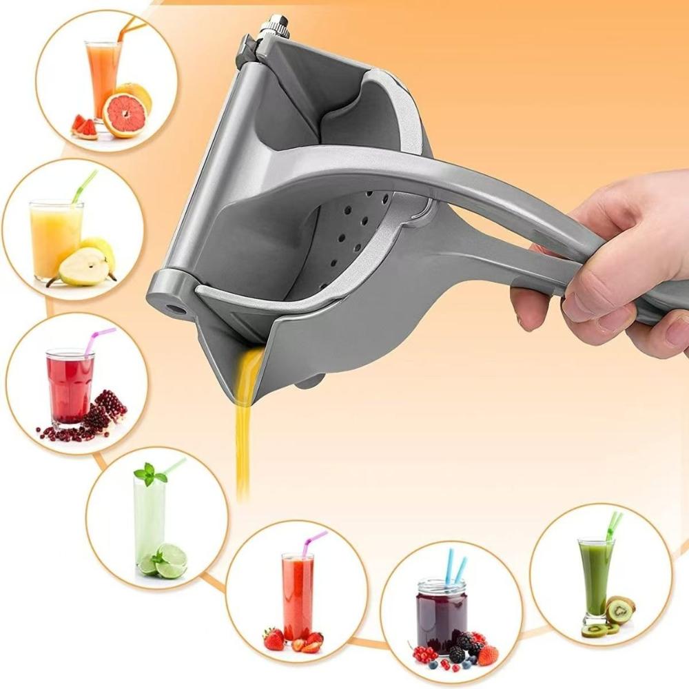 Kitchen Tools Gadgets Manual Food Processors Squeeze Lemon Detachable Citrus Juicer Heavy Duty Premium Metal Alloy Fruit Juicer