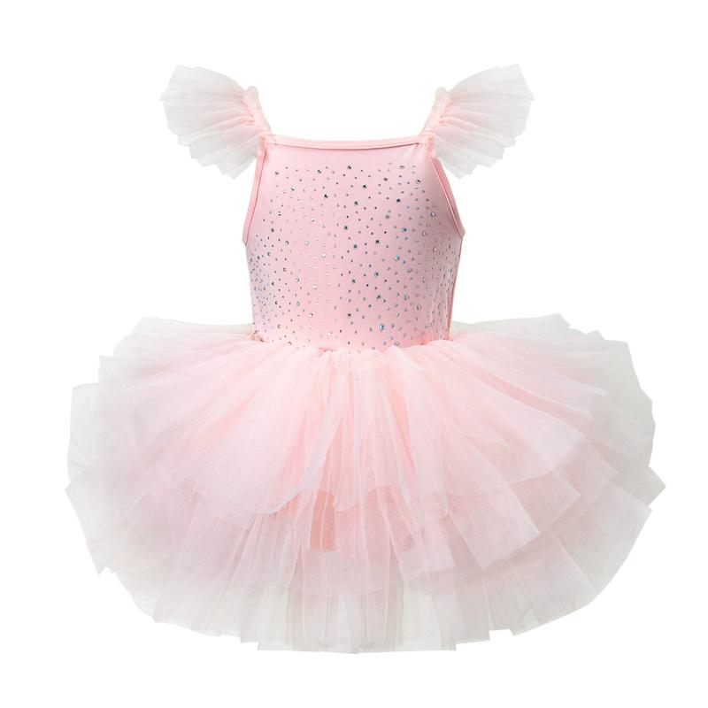 Summer Kids Dress Tutu Ballerine Children Clothing Vestidos Girl Ballet Leotards Dance Gymnastics Thin Ballet Girls Dresses