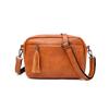 Shoulder PU Multiple Perfect for and Any Brown NICOLE&DORIS Women's Bag, Small, Crossbody, Leather, 2-Way, Cute, Tassel, Pockets, Popular, Waterproof,