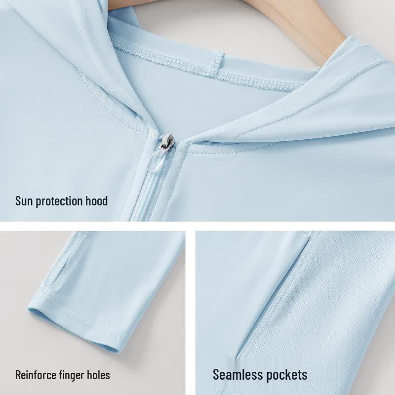 MINISO Women's Lightweight Slim-Fit Hooded Jacket