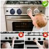 Universal Plastic Stove Knob Covers Anti-dirty Dustproof Gas Stove Knob Cover Non-slip Switch Cover Security Protection