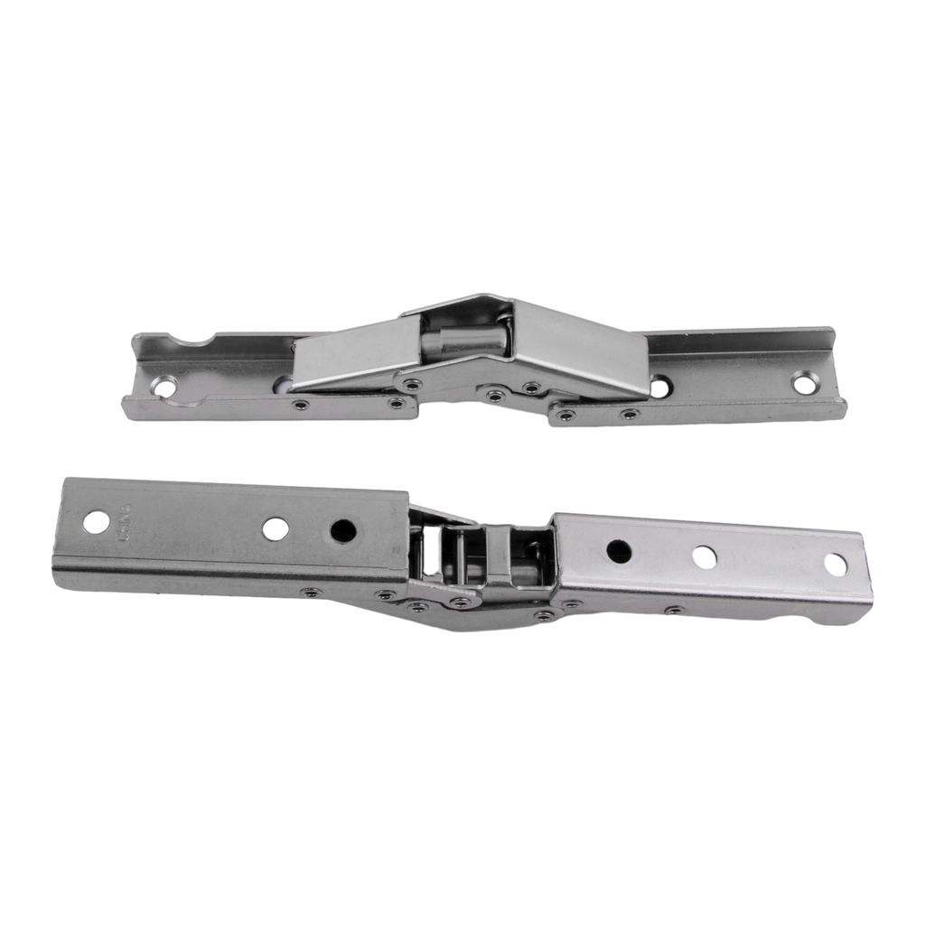 Hinges Folding Hinges Cold Rolled Steel Door Cabinet Hinges Brackets Self-Locking Spring Folding Hinge 90 Degree