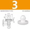 High-Temp Resistant Silicone Rubber Stopper with Card Slot Sealing Cap