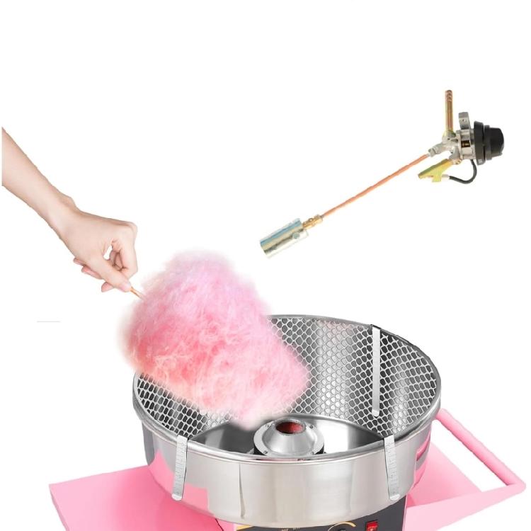 Machine à Barbe à Papa Commerciale Allumeurs Régulateur de Température Variable Outil de Cuisine