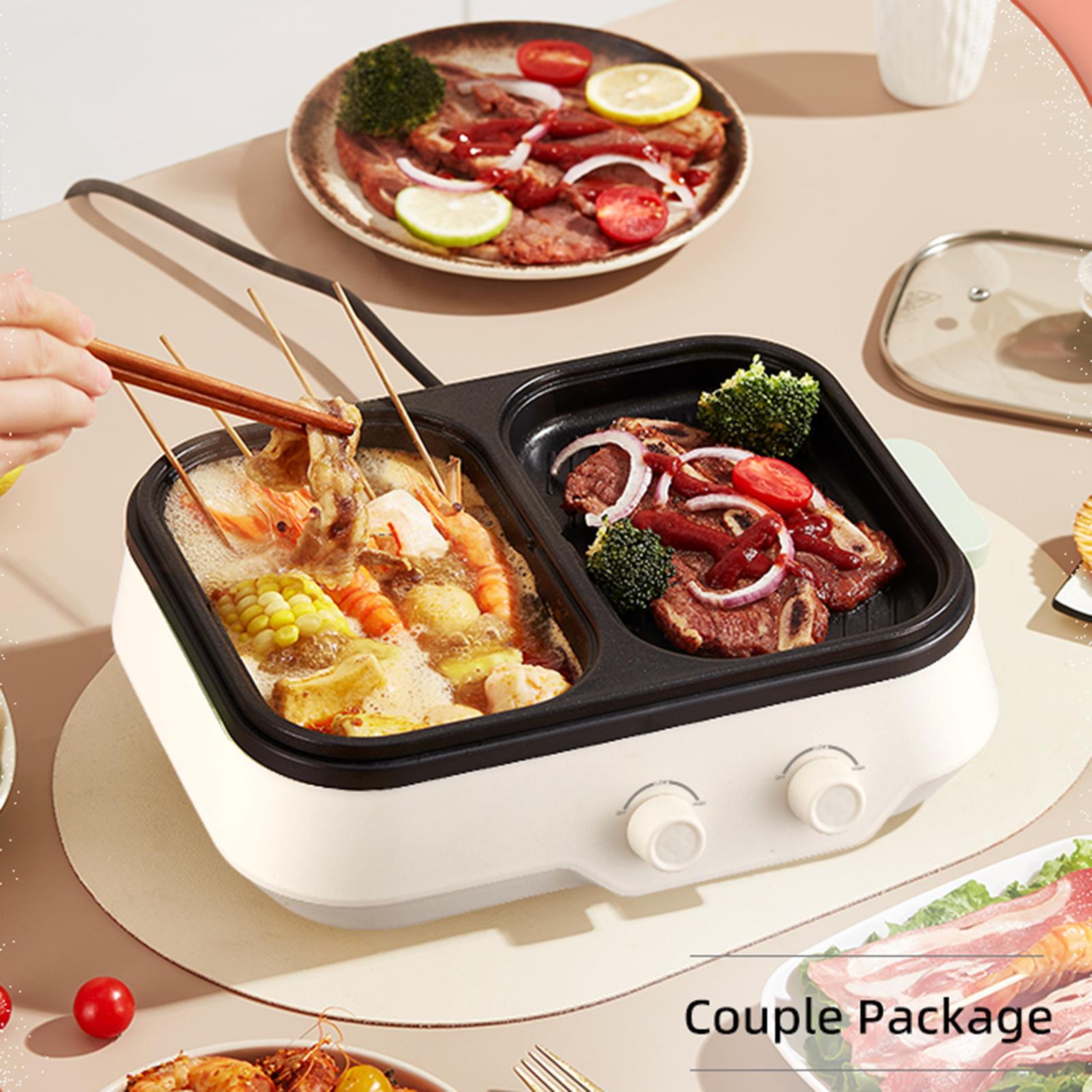 Electric Pot with Grill 2 in