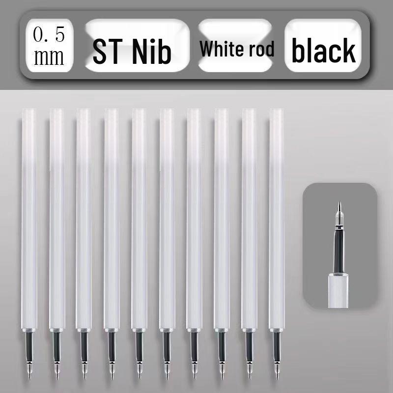 Pochacco Love Heart Black & White Gel Pen – Minimalist Style for Students and Exams