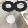 Silicone Seal Replacement Toilet Gasket Toilet Rings Replacement 385311462/385316140 Simple Installation for Toliet  3
