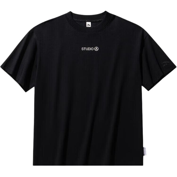 

Anta Casual Loose Fit Letter Print Comfortable Round Neck Short Sleeve T-Shirt Women Tops 162528112-4 XL