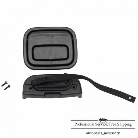 2016- Jeep Grand Cherokee Latch Release Cover Handle 6BF25DX9AB | Rear | Black | Plastic | 3 Years Manufacturer Warranty | Easy tallation