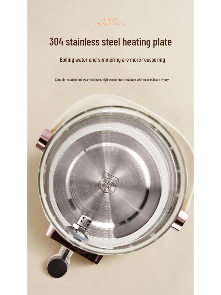 Zhigao Multi-functional Stewing & Cooking Tea Kettle - Large Capacity Household Flower Teapot