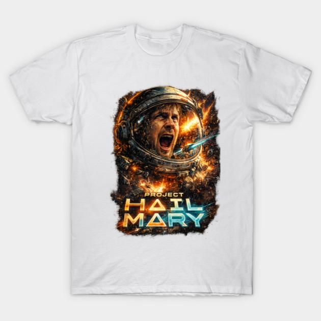 new movie  Project Hail Mary graphic Unisexs TShirt Unisex ONeck 100 Cotton Short Sleeve Y2k Oversized Fashion Popular Tee M