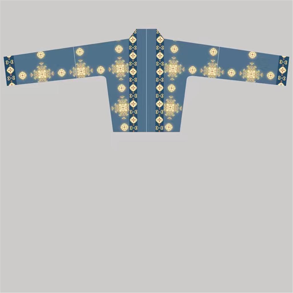  Traditional Chinese Hanfu Dress - Tang Dynasty Floral Print Matching Outfits for Women