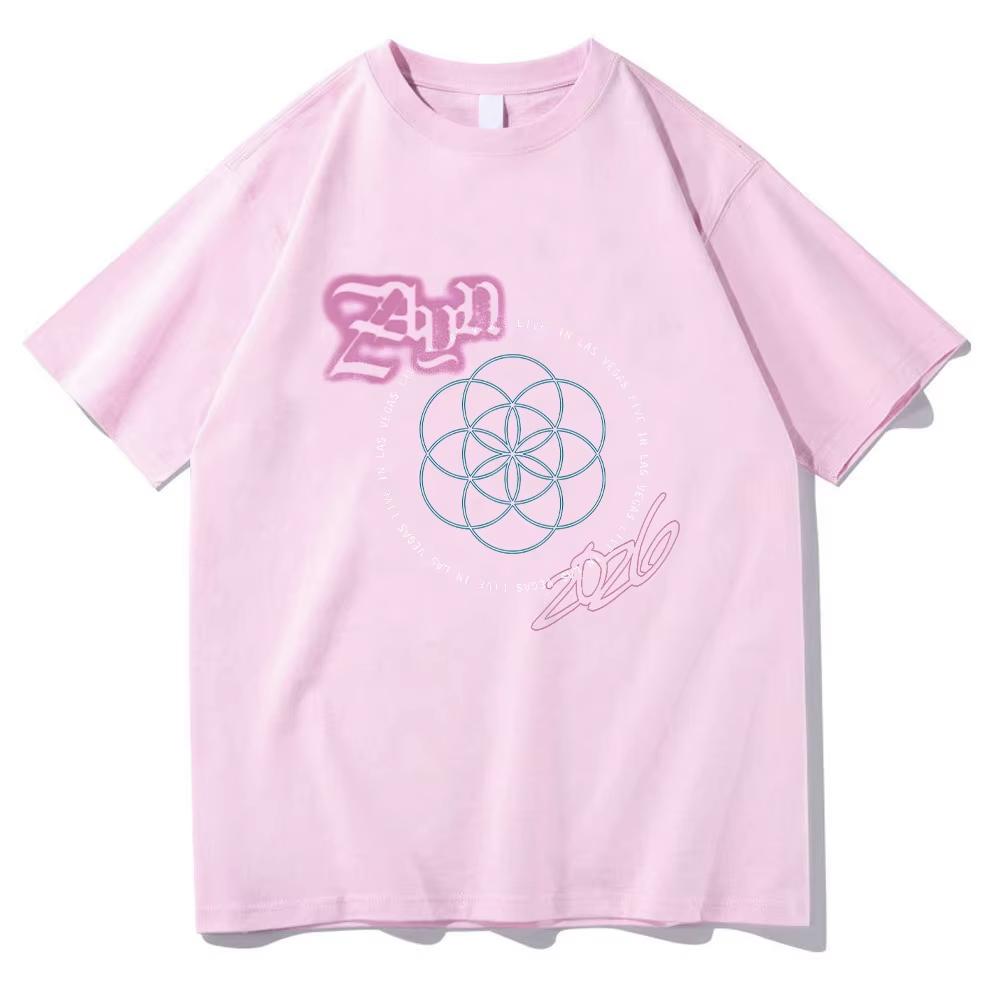 Zayn Malik Vegas Mandala Tee Zayn Tour 2026 Graphic Clothes Short Sleeve pure Cotton High Quality Top Women Men Trendy T Shirts XL