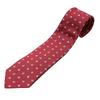 Necktie Hokusai Necktie for Men Blade Width Length 142cm [Fortuna Tokyo] 18. Nishijin-ori FT-T18 Red, 7cm,