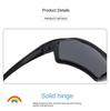 Fashion Large Frame Kids Cycling Sunglasses Windproof Cool Anti UV Sun Glasses For Boys Girls Outdoor Mountaineering Wind Resistant Children Eyewear