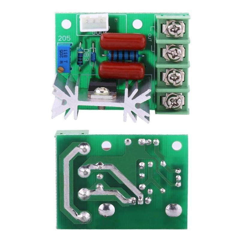 Ac 220V 2000W Scr Voltage Regulator Dimming Motor Speed Controller Thermostat Electronic Module