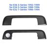 4pcs Auto Door Handle Kits Covers Replaces 51218122441 ABS Exterior Door Handle Covers Simple Installs for E36 E34 E32