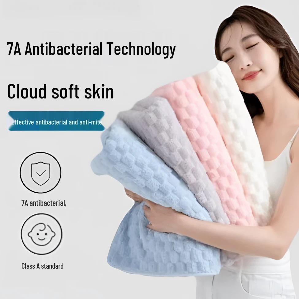 Cloud Velvet Bath Towel: Ultra Soft, Highly Absorbent, No Shedding, More Absorbent than Cotton, Perfect for Home or Beach