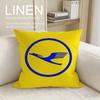 Brand Lufthansa Cushion Cover Pillowcase Set Pcs X X Breathable Washable Sofa Cushion Cover