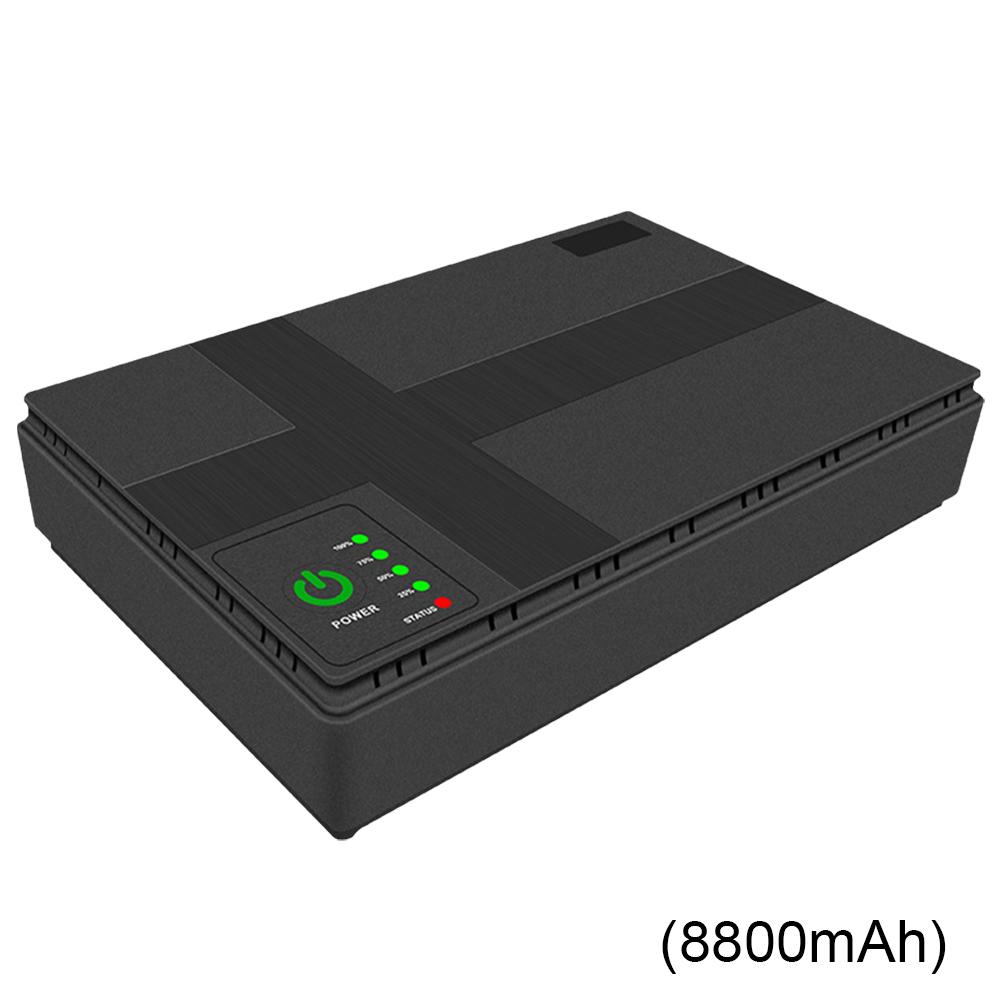 

Маршрутизатор AC85-265V DC 5V 9V 12V 1A Оптический монитор для кошек Резервный источник бесперебойного питания 8800/10400Mah Зарядное устройство для сотового телефона