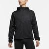 Nike Casual Hooded Running Jacket Men Outerwear Black DA0417-010